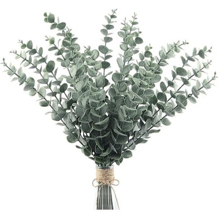 Eucalyptus stilke kunstige grønne stilke