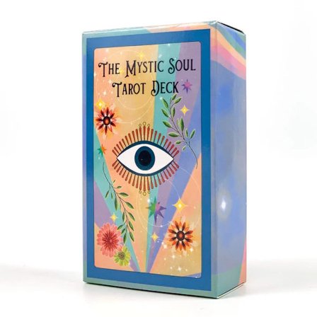 Mystic Soul Tarotkort Engelsk Versjon av Spådomsdekk Og For Å Løfte Energien Til Leser, Familiesammenkomst Selskapsspill