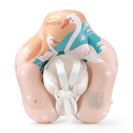 Vauvan turvabuoi - Ilmatäytettävä uimisen oppimisbuoi turvavaljailla, sopii lapsille 6-72 kuukauden ikäisille (5-22kg)S pink S