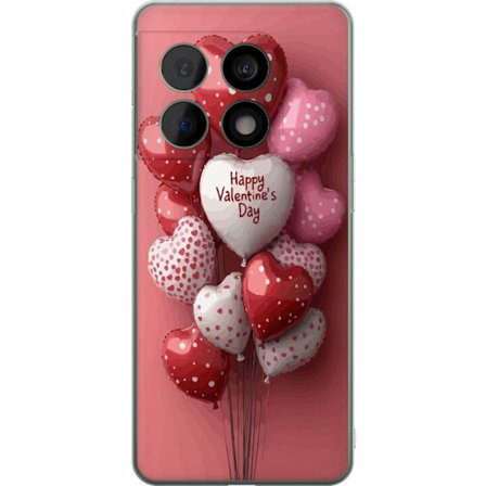 Kompatibelt Mobildeksel til OnePlus OnePlus 10 Pro Valentinsballonger