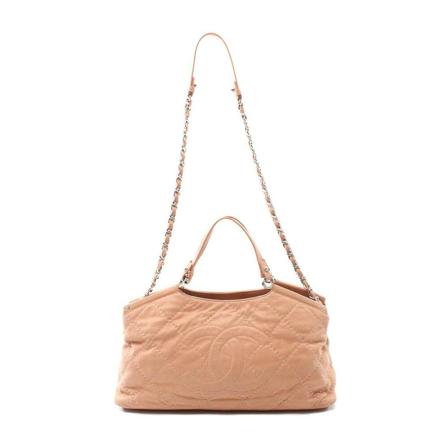 Chanel Vintage Pre-owned Shoulder Väska rosa, Dam Vintage Väskor, Dam, Storlek: ONE SIZE