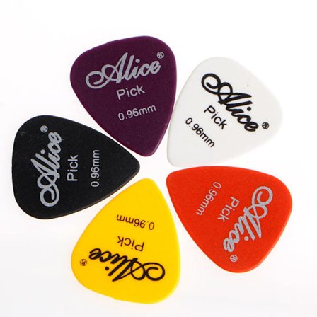 5 x GUITAR PICKS PLECTRUM Plec ELECTRIC ACOUSTIC Assorterede farver