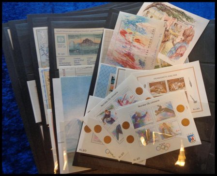 Norge - Kasse med dubletter m.v.