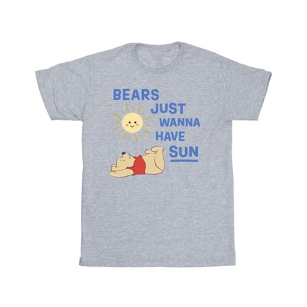 Disney Girls Winnie The Pooh Bears Just Wanna Have Sun Bomull T-shirt