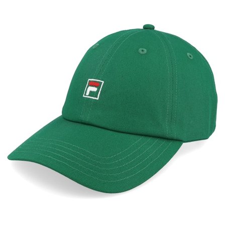 Fila - Groen Cap - Milano Low Profile Logo Green Jacket Dad Cap @ Hatstore