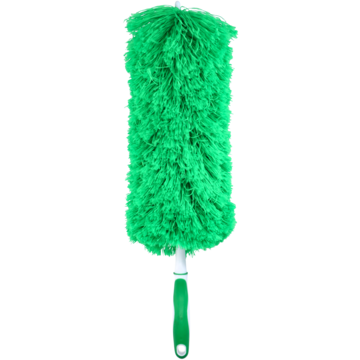 Støvkost grønn ergonomisk 50cm