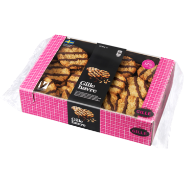 Havrekakor Choklad Gille 600g