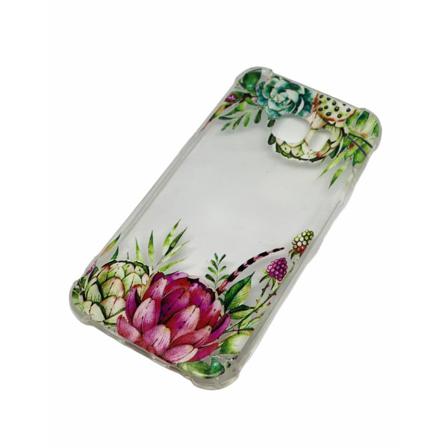 Mobilskal Samsung Galaxy S7-exotiska Blommor Transparent