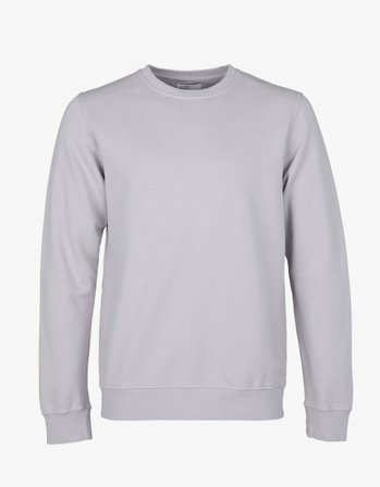 Classic Organic Crew - Limestone Grey - M