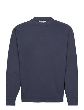 Bloom Oslo Crew T-shirts Long-sleeved Marineblå HOLZWEILER*Betinget Tilbud