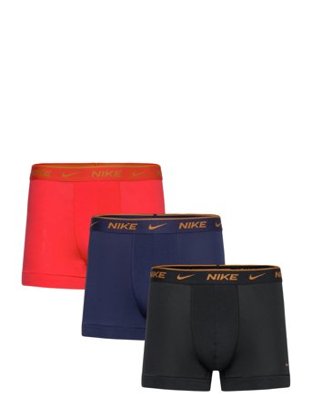 NIKE Underwear Trunk 3Pk - Black - XL
