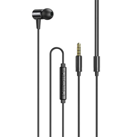 awei L2 3,5 mm plugg in-ear trådbunden stereo hörlurar med mikrofon