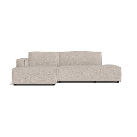 Lyon chaiselong sofa, venstrevendt | open end - Puente Lys Greige - 278x160x78 - Sofa, chaiselong