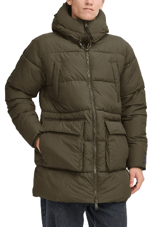 Casual Friday Cfnewton Puffer Jacket Long Jackor Herr Svart XL