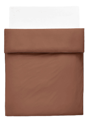 HAY Outline Duvet Cover W150 x L210 Påslakan & bäddset Unisex Brun