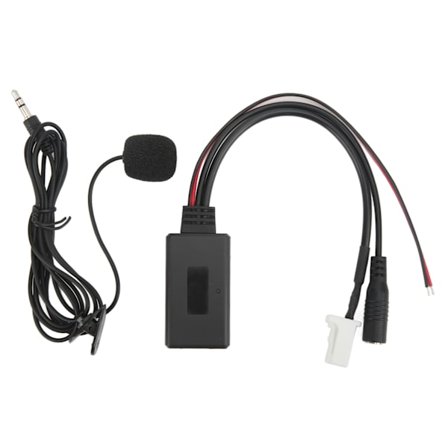Bluetooth Audio Kabel Adapter med Mikrofon Håndfri til Suzuki SX4 Grand Vitara 2007 til 2010