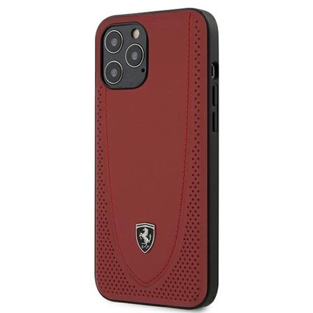 Ferrari FEOGOHCP12LRE iPhone 12 Pro Max 6,7" rød/rød hardcase Off Track Perforert