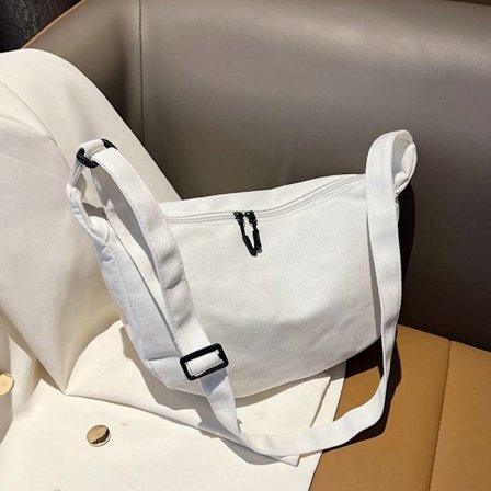 Dumpling Messenger Bag Canvas Underarm Bag VIT