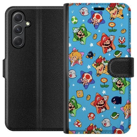 Kompatibelt Plånboksfodral till Samsung Samsung Galaxy A15 5G Nintendo Mario Mönster Switch Spel
