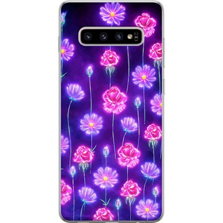Kompatibel Mobilcover til Samsung Galaxy S10+ Bloom Reverie Electric Petals