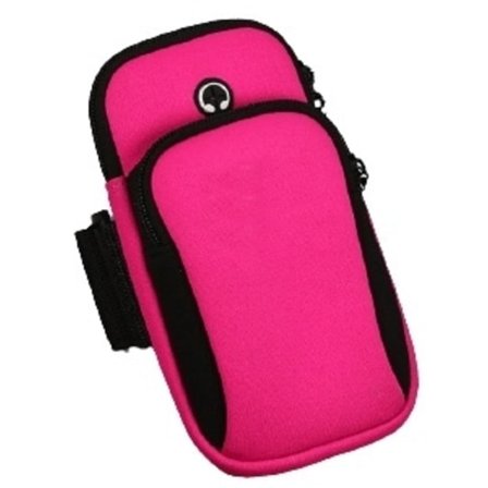 Rannekukkaro kuulokeliitännällä, vaaleanpunainen