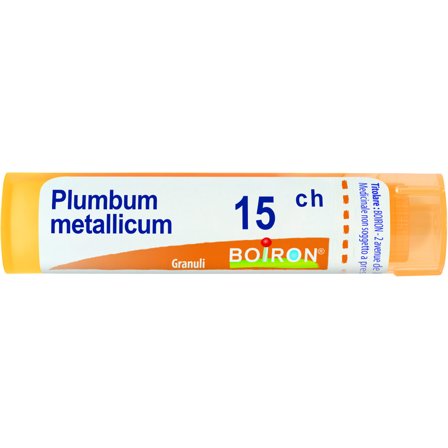 Boiron Plumbum Metallicum Granuli 15Ch Tubo 4g