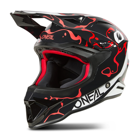 MX-kypärä O'Neal 1Srs Splash Musta/Punainen L