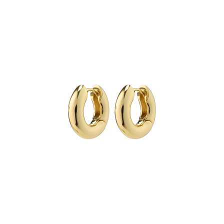 MATCH - Aica hoops - Pilgrim - Dame - Tilbehør - Gul - ONESIZE - 99% resirkulert messing, 1% gullbelegning