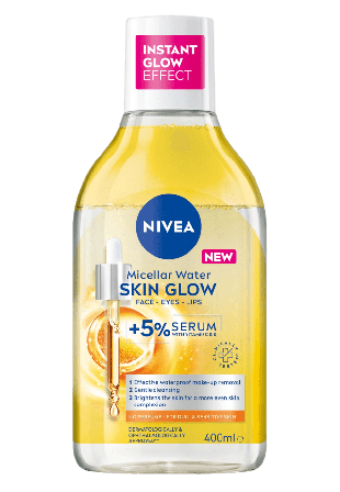 NIVEA Micellärt vatten Micellar Water Skin Glow 400 ml Rengöring Dam