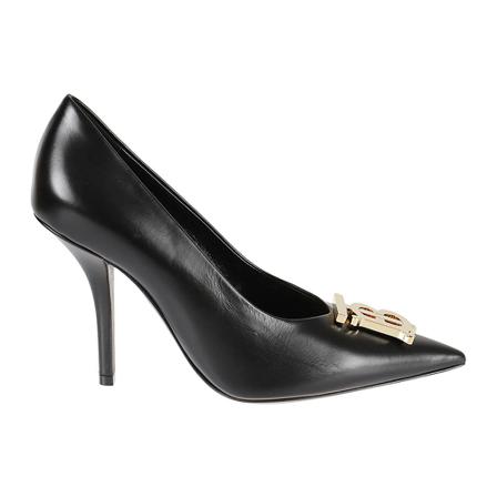 Burberry, Heels Czarny, Kobieta, Rozmiar: 37 EU