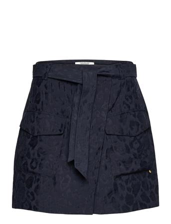 Wrap-Over Skirt In Animal Jacquard Tencel Quality Blue Scotch & Soda