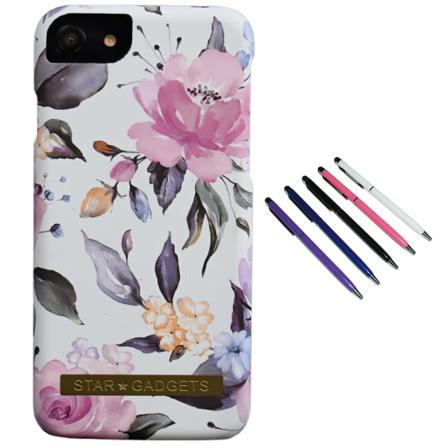 Skydda din iPhone 7/8/SE - Blommiga skal
