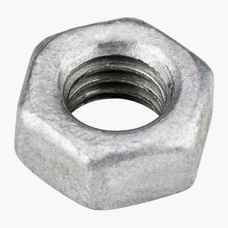 Mutter M8 varmförzinkad 100 st.