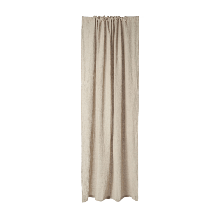 Åhléns Home Linnegardin HIRO 145x300 cm Gardiner Brun