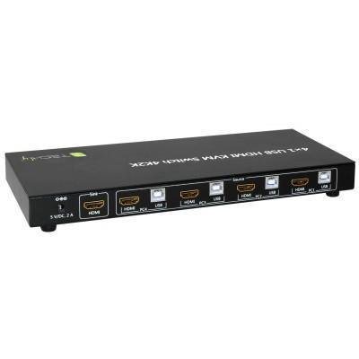 TECHLY 4X1 Usb Hdmi 4Kx2K Idata