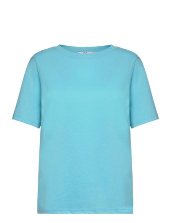 Cc Heart Basic Regular O-Neck T-Shirt Blue Coster Copenhagen