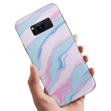 Samsung Galaxy S8 - Cover/Mobilcover Marmor Multicolor