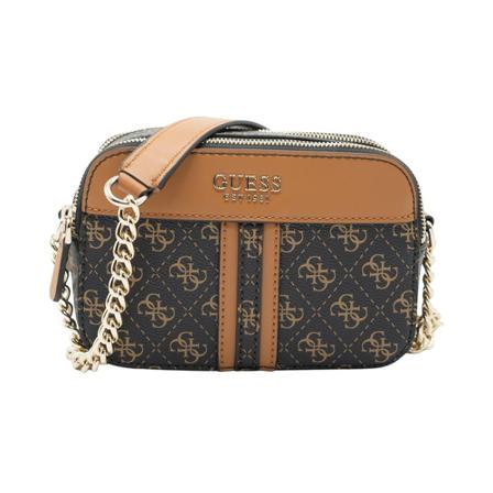 Guess Katey Convertible Crossbody Tas , Bruin , Dames , Maat: ONE Size Schoudertassen
