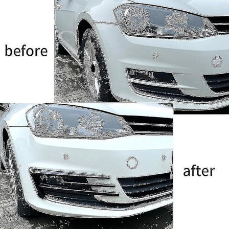 Frontstötfångare dimljusgaller dimljusögonbryn täck svart för Golf 7 Mk7 2014 2015 2016 2017