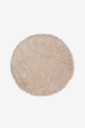 Venture Home - Matto Noel polyesteriä, ø 200 - Ruskea - Nukka- & ryijymatot - 200 - - Homeroom