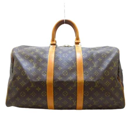 Louis Vuitton Vintage, Pre-owned Polyester travel-bags Bruin, Dames, Maat:ONE Size