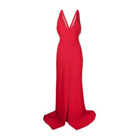 Alexander McQueen, Maxi Dresses Rood, Dames, Maat:S