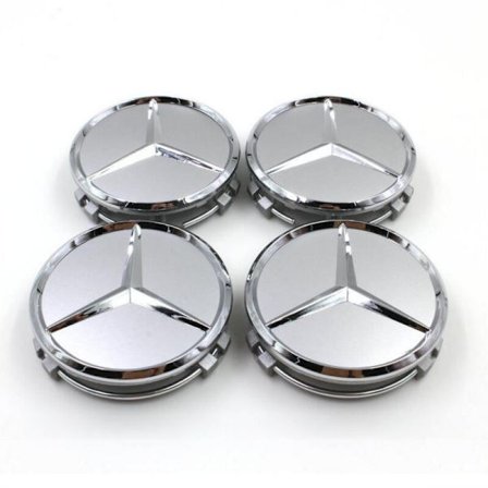 MB01 - 75 MM 4-pack Center kattaa Mercedes Benz