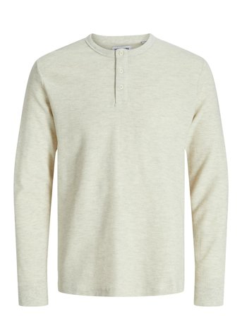 Jack & Jones | Jjedover Henley Ls Tee Sn | M
