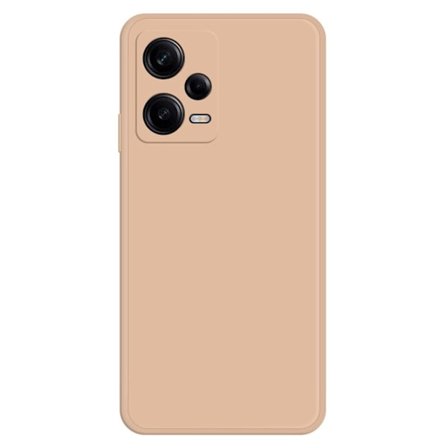 Avfasat gummerat anti-droppskydd för Xiaomi Redmi Note 12 Pro - Orange