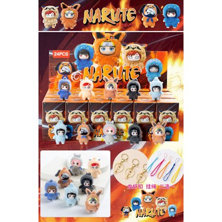 24-delars Naruto Adventskalender Docka/Figur/Dockset - 24-dagars Julnedräkning Barnpresent