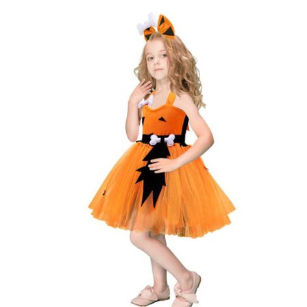 Flickor Halloween Utklädnad Prinsessa Poncho Klänning