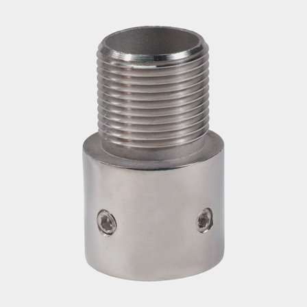 Adapter 1" rör - 1"-14 gänga
