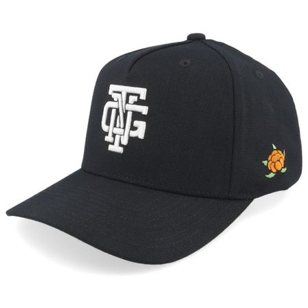 SQRTN - Svart adjustable Keps - Symbol Cap Black A-Frame Adjustable @ Hatstore