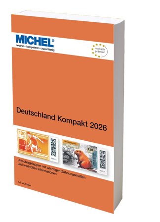 MICHEL - Tyskland Kompakt 2026, Det nye Junior - Frimærkekatalog